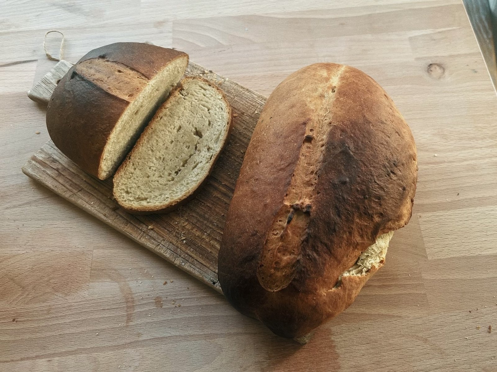 Rustic loaves, view 1
